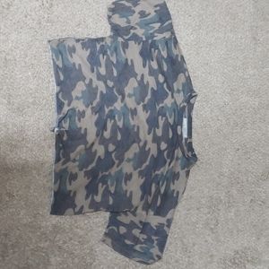 Camouflage t-shirt